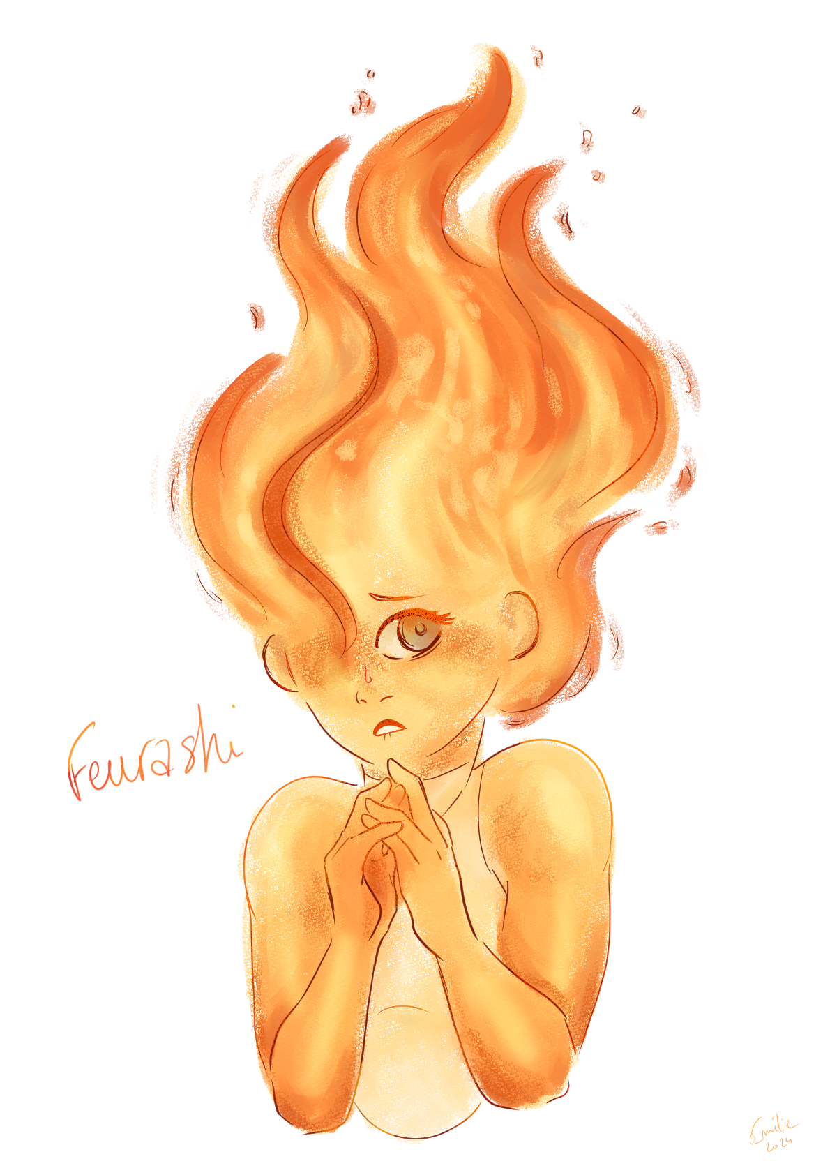 Feurashi - Art Fight 2024, par Milou