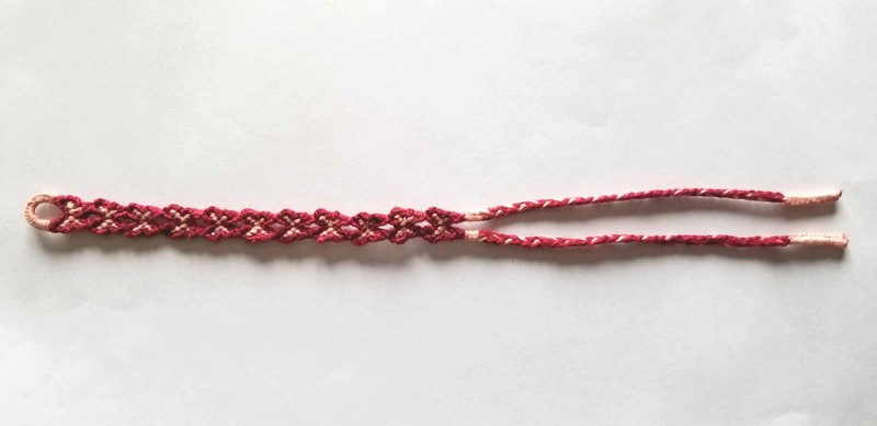 Bracelet monarques pourpres, par Milou