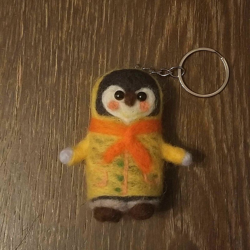 Pingouin laine piquée, par Milou