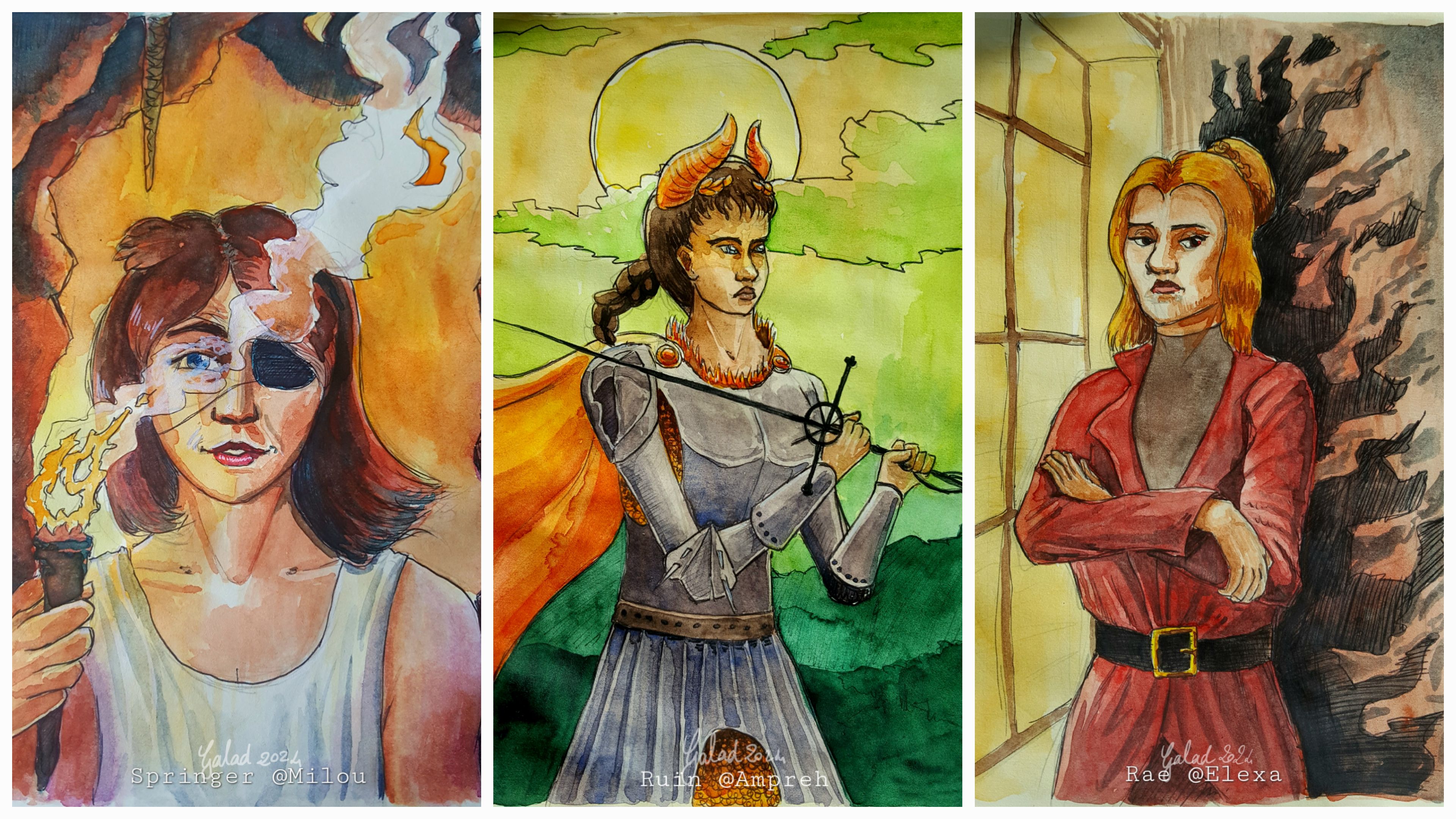Artfight 2024 - Première vague, par Galad-El