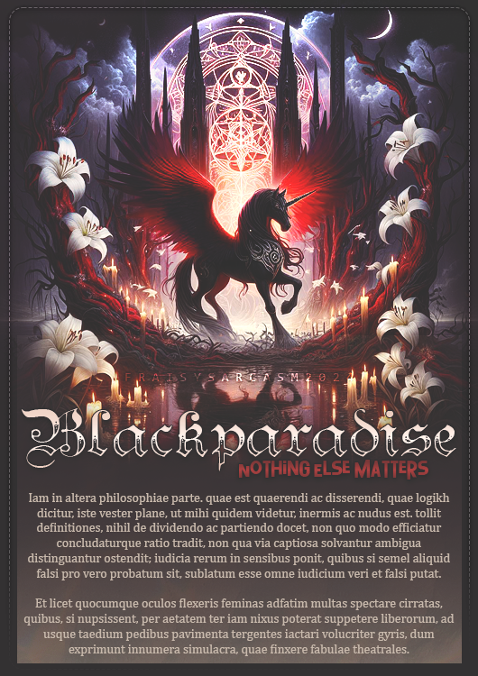 Fiches LS | Discord Créatif • Licorne 20, par Fraisy Sarcasm