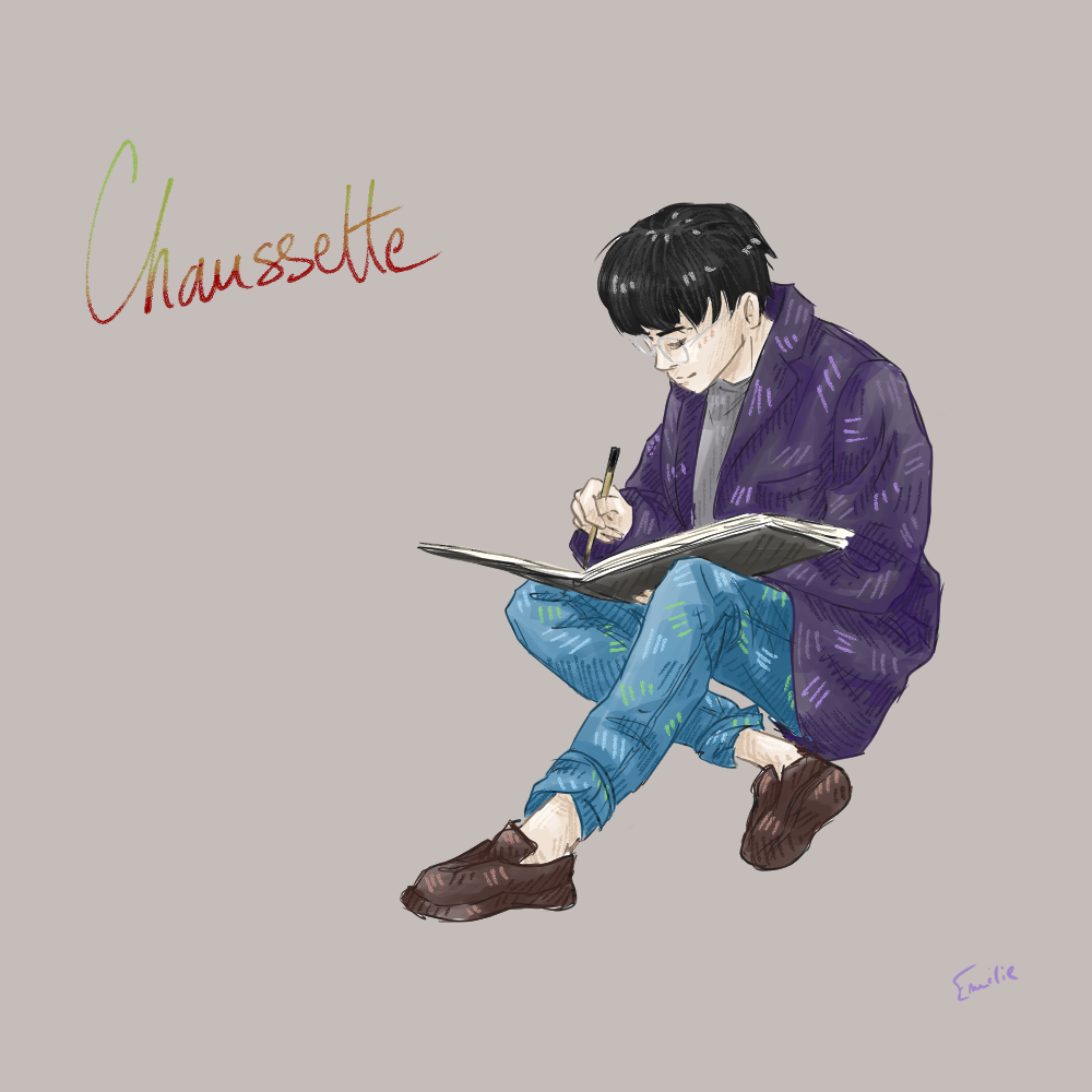 Chaussette [Noël], par Milou