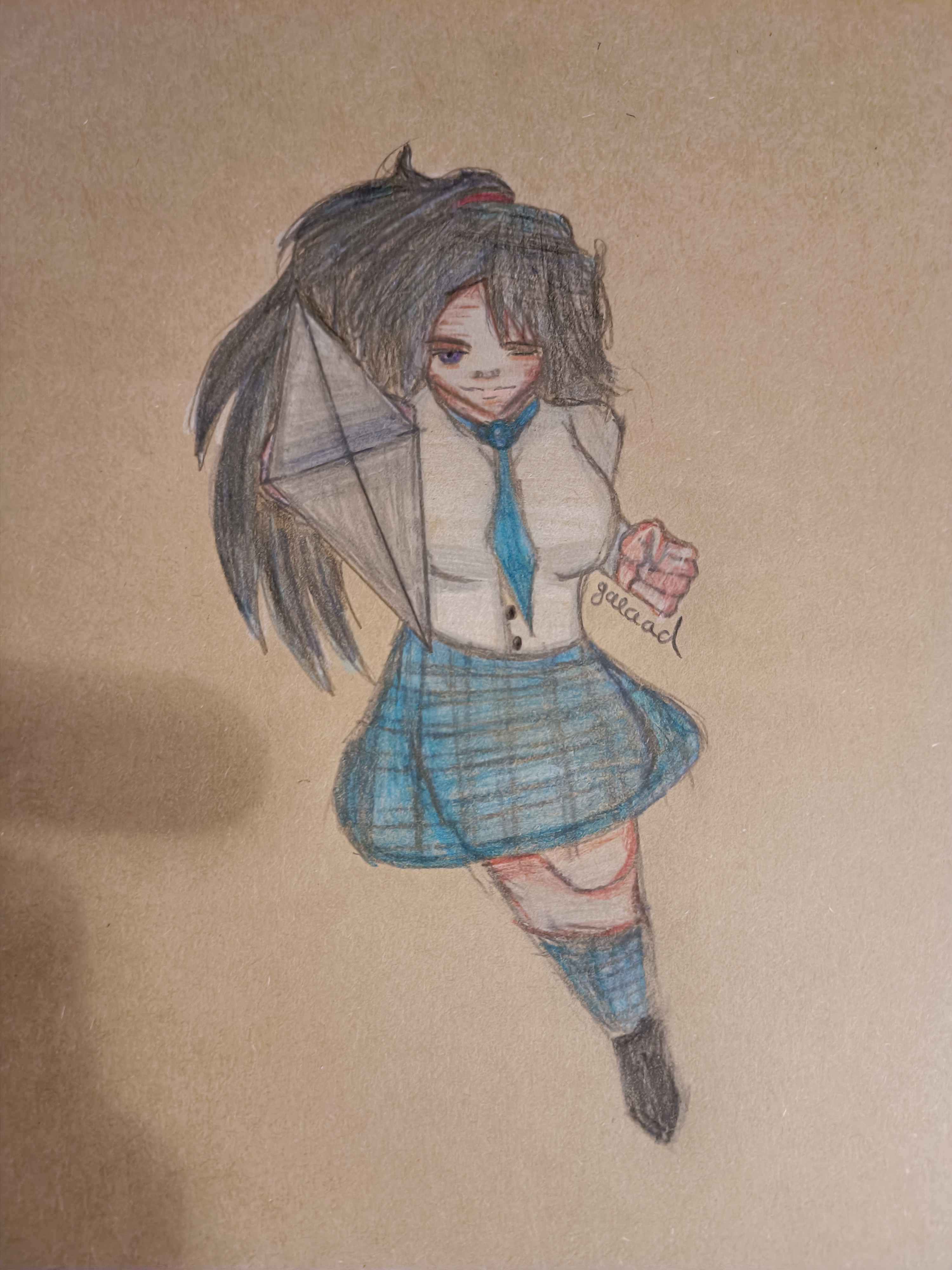 Alexandrine, l'épéiste, par Galaad Night