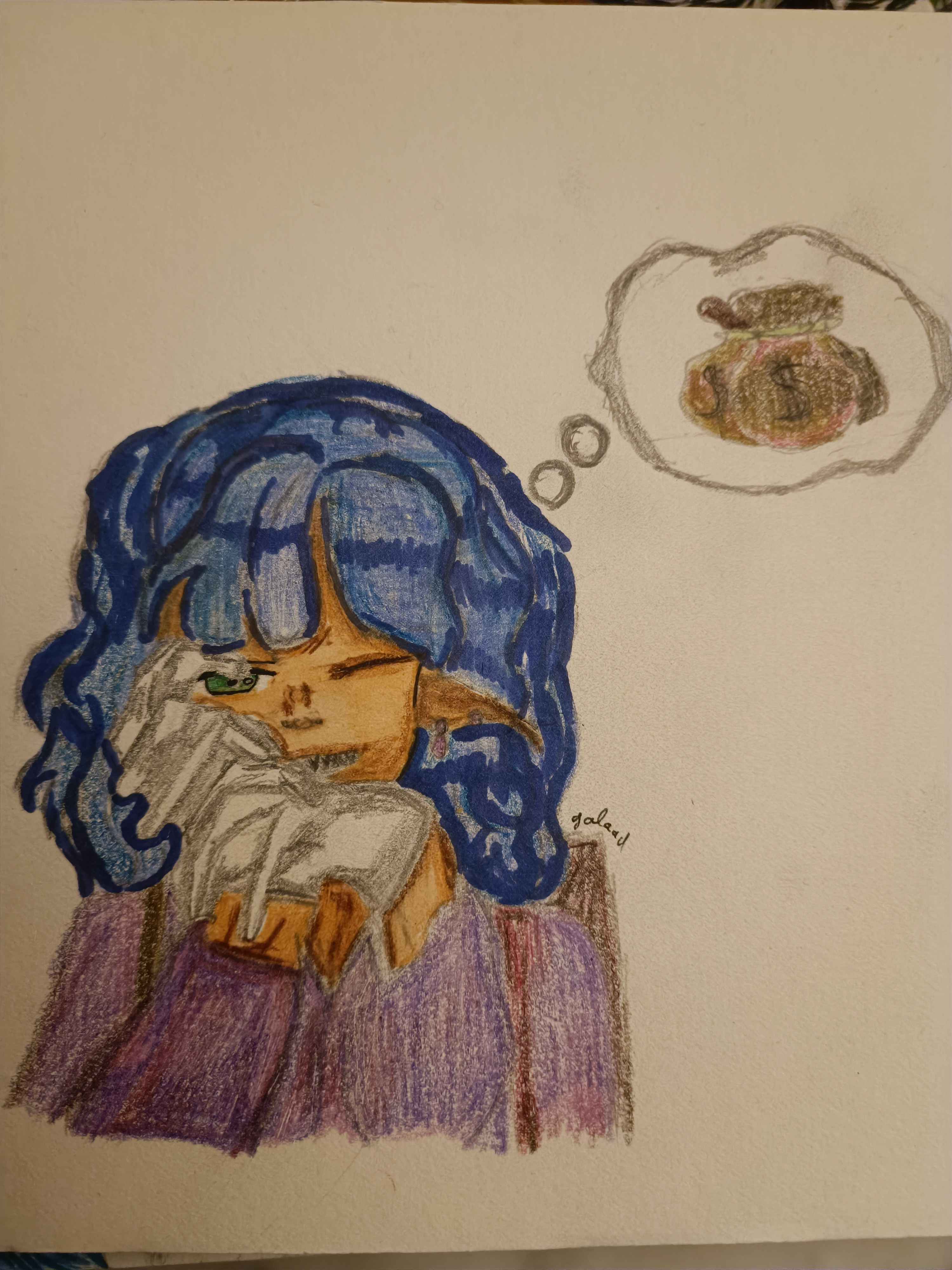 Gobeline Maline, par Galaad Night