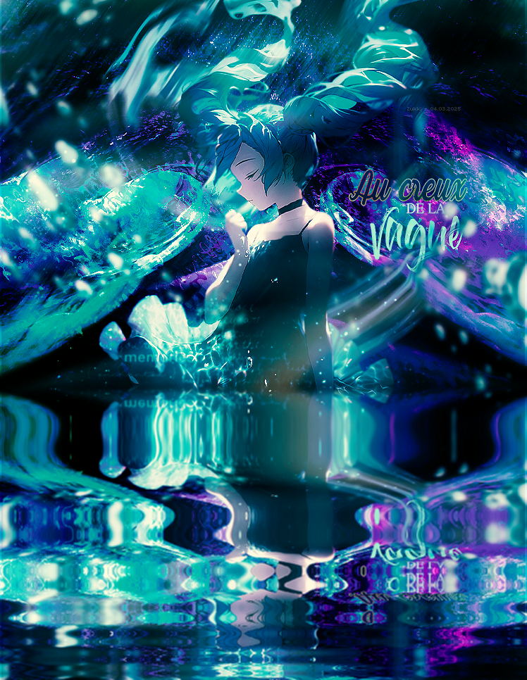 Au creux de la vague, par Zukki