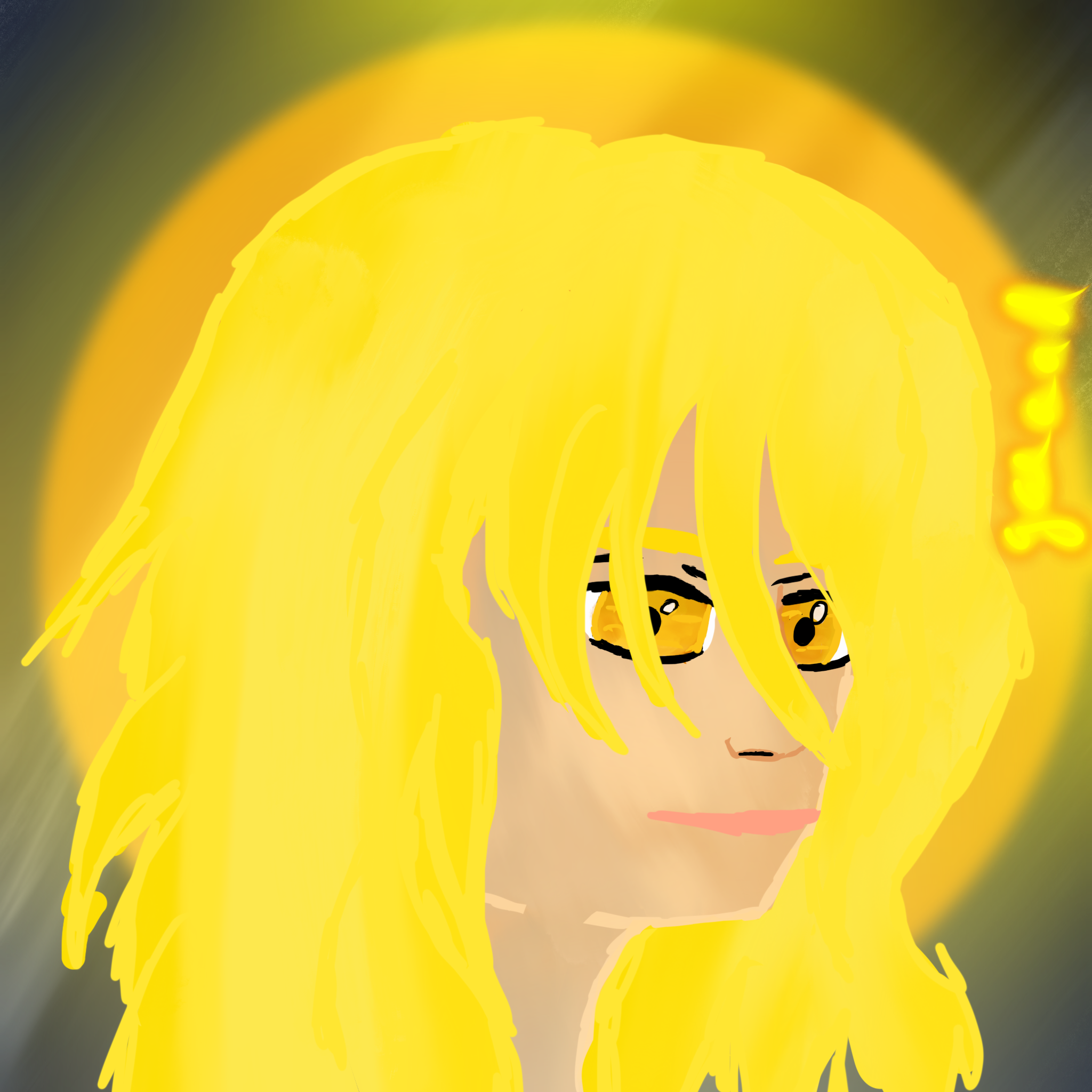 Chrusos et le soleil, par Galaad Night