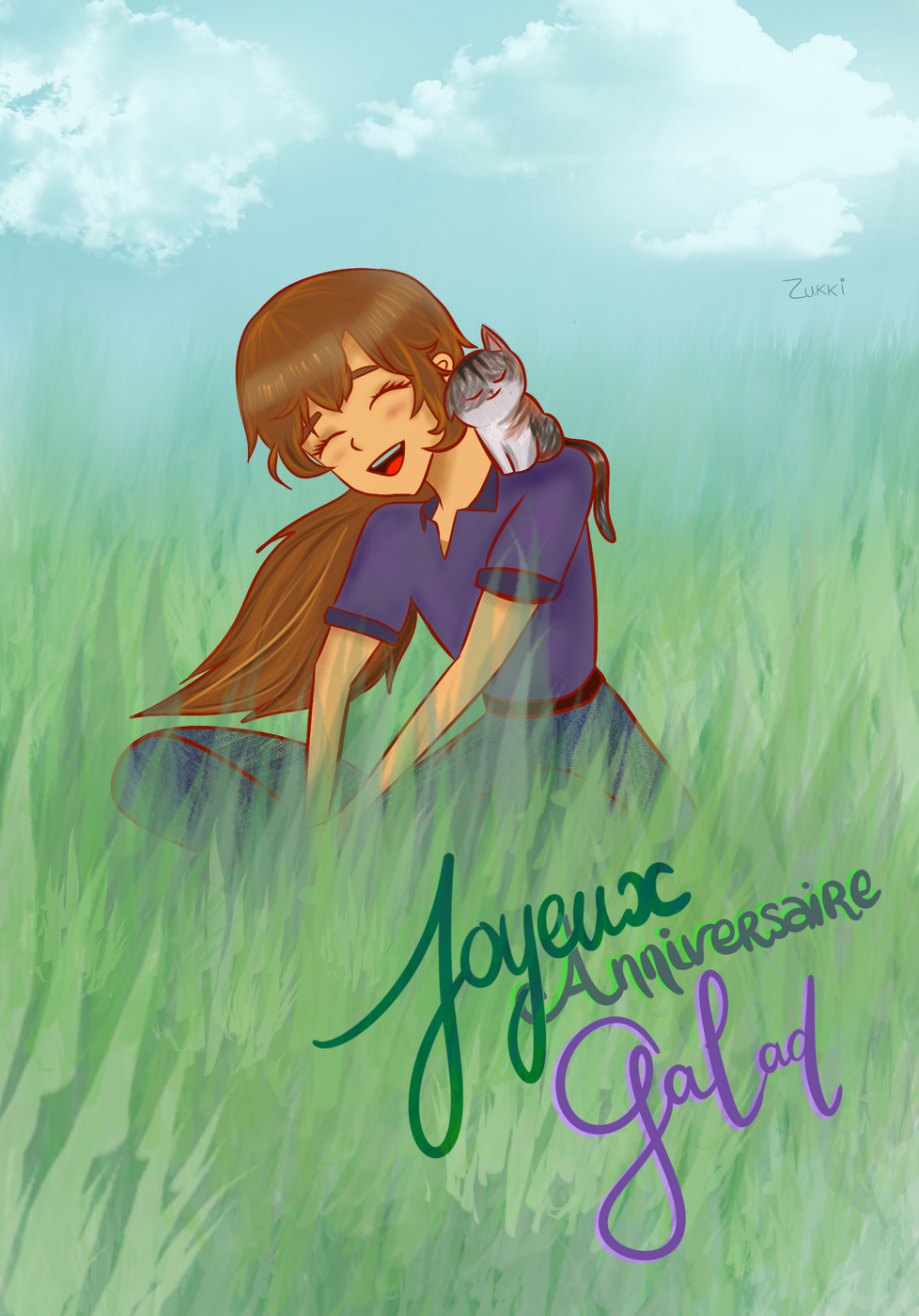 Avec du retard..., par Zukki