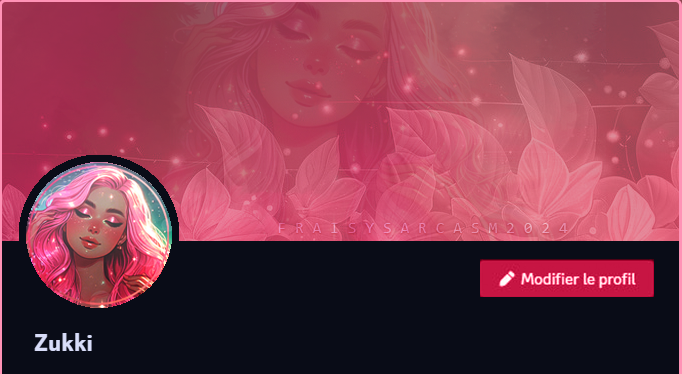 Maquette Profil Discord Zukki, par Fraisy Sarcasm