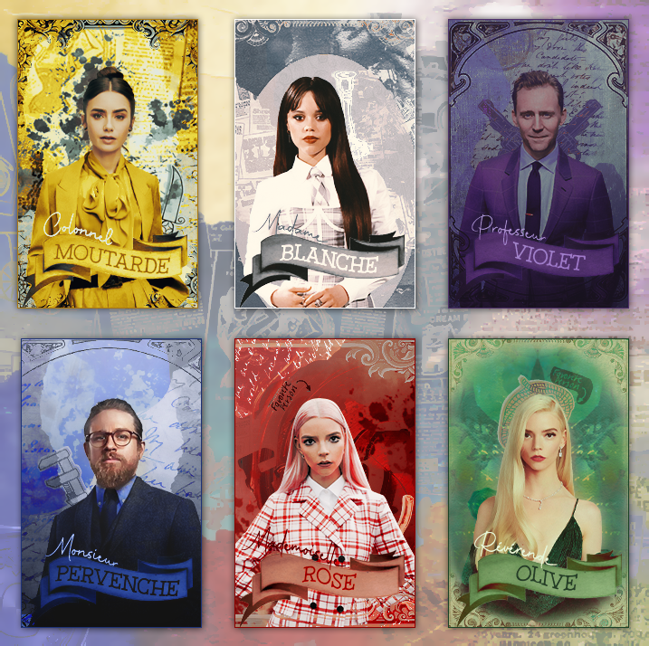 Plaquette d'avatar Cluedo, par Liitchy