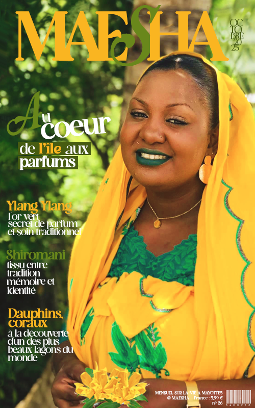 Maesha - Couverture de magazine fictif, par Liitchy