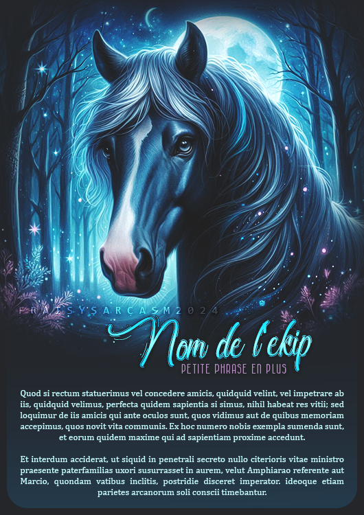 Cheval 4 • Aperçu, par Fraisy Sarcasm