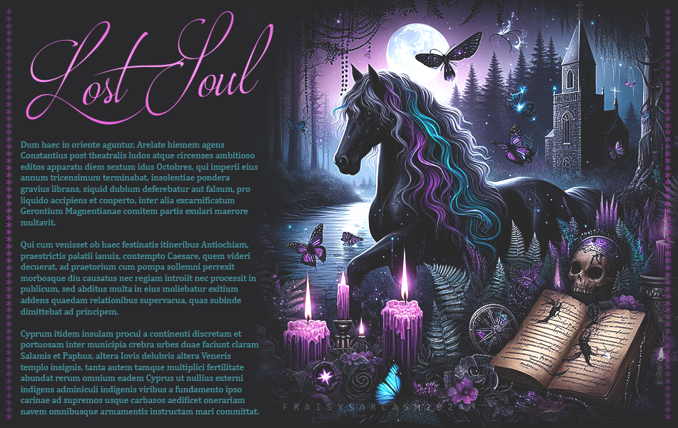 Fiches LS | Discord Créatif • Cheval 16, par Fraisy Sarcasm