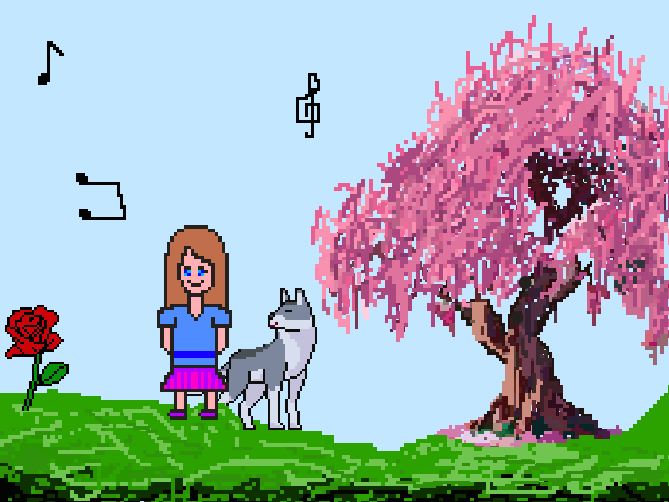 Pixel art, par Tempête d’automne