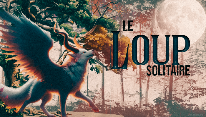 Le Loup Solitaire, par Yamazakura