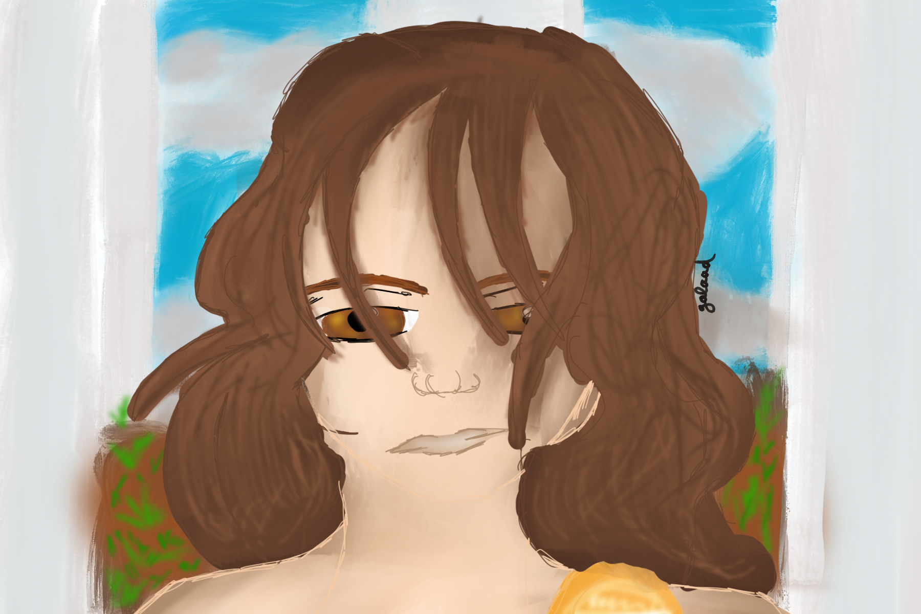 Alexandre, l'homme au jardin, par Galaad Night