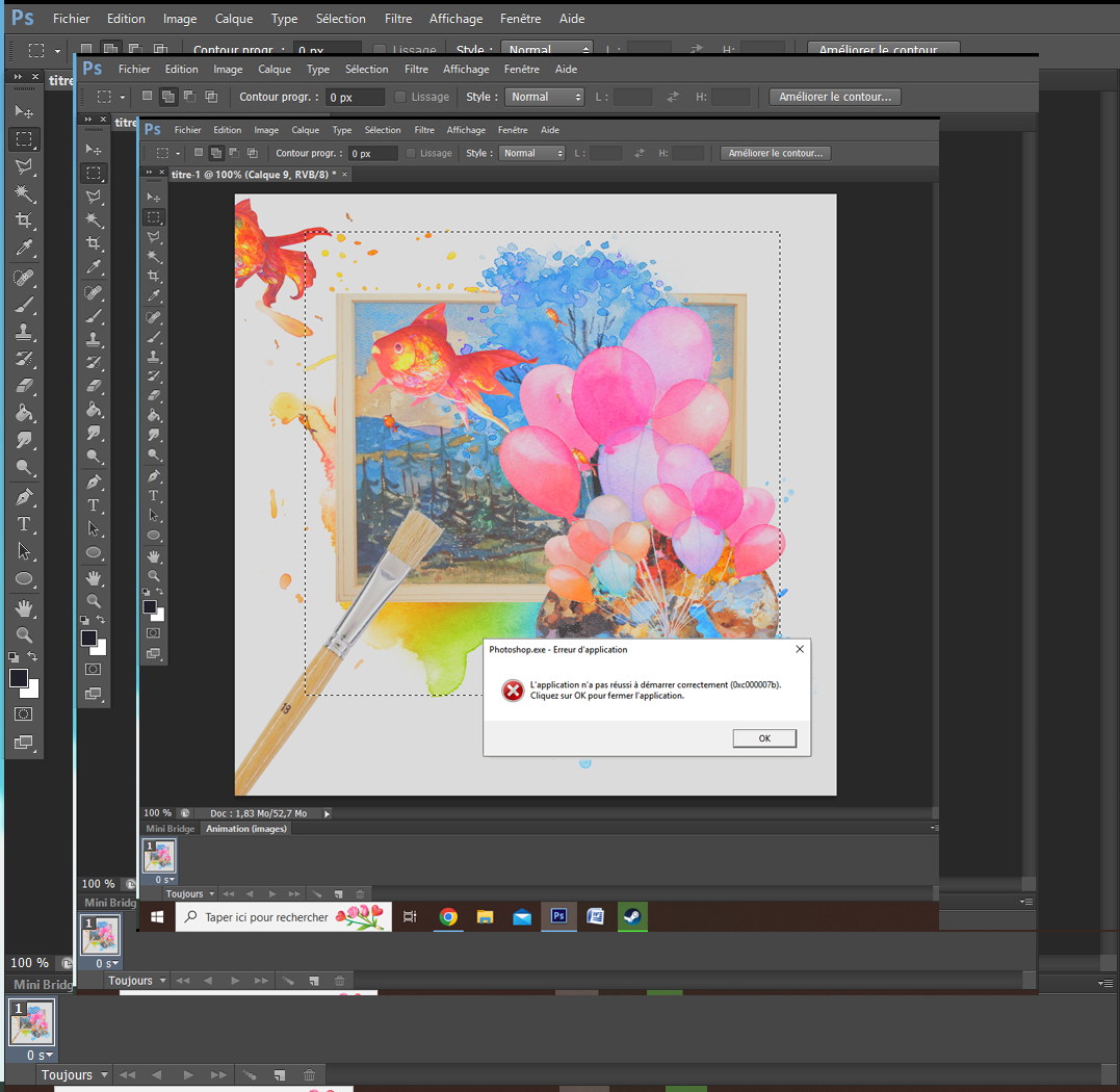 Error 404, par Azumii