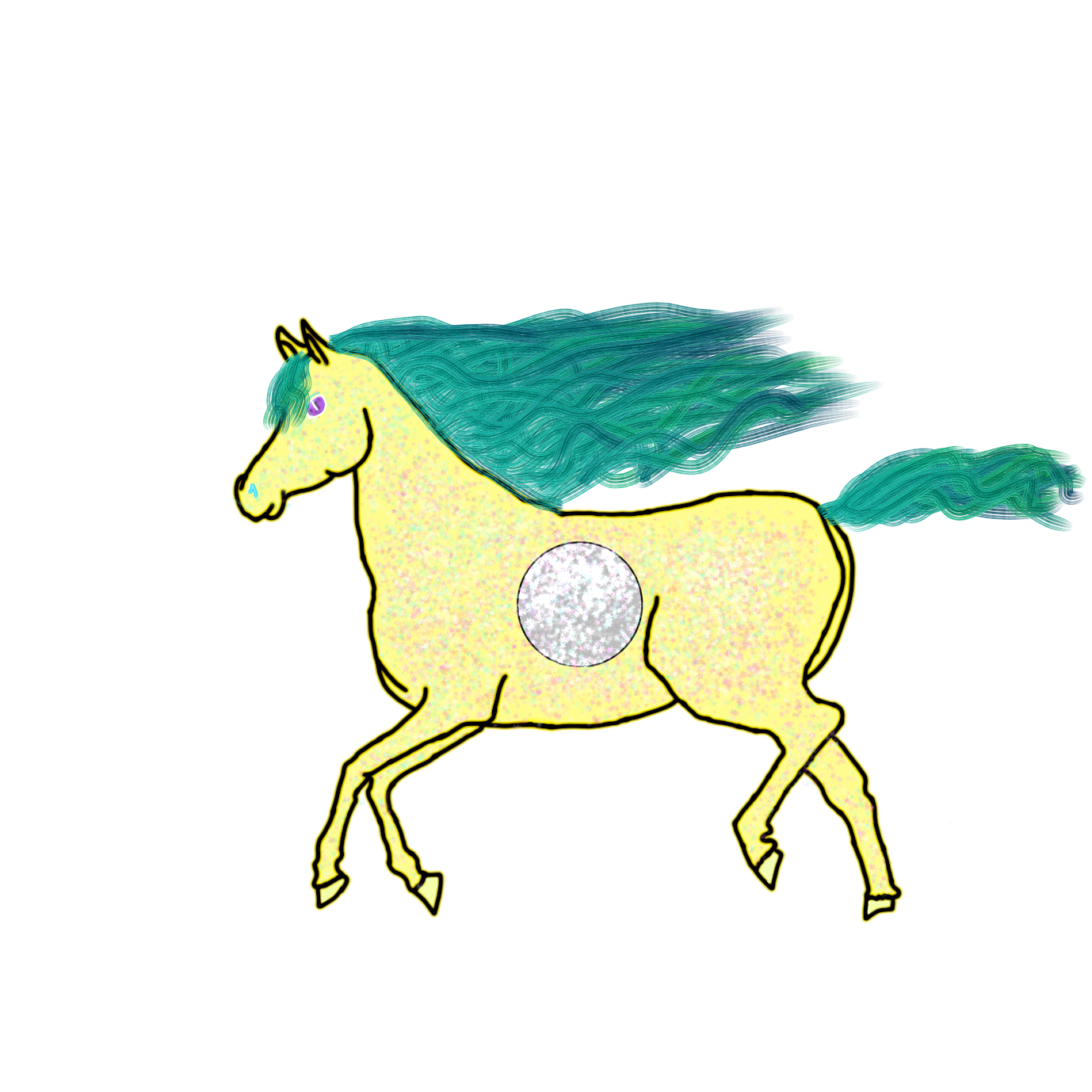 Nuit boréale citron, par Tempête d’automne