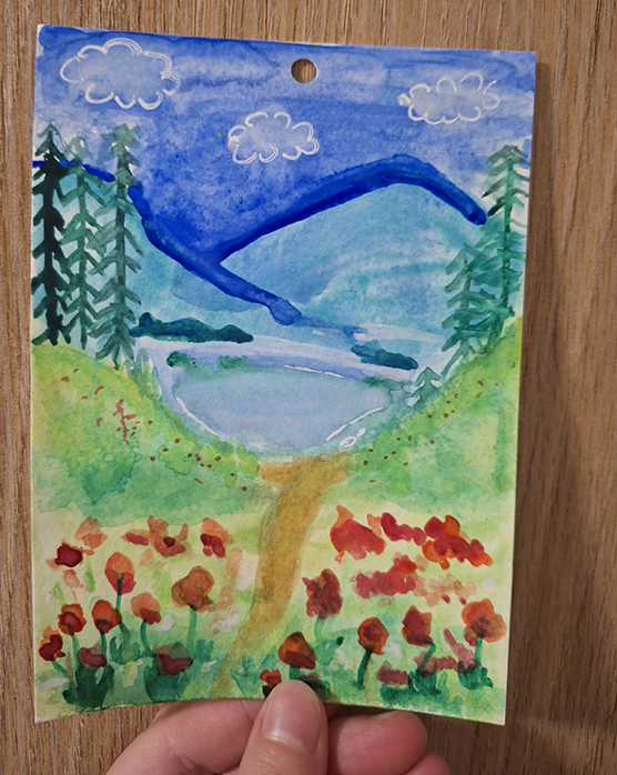 Paysage Montagneux, par Azumii