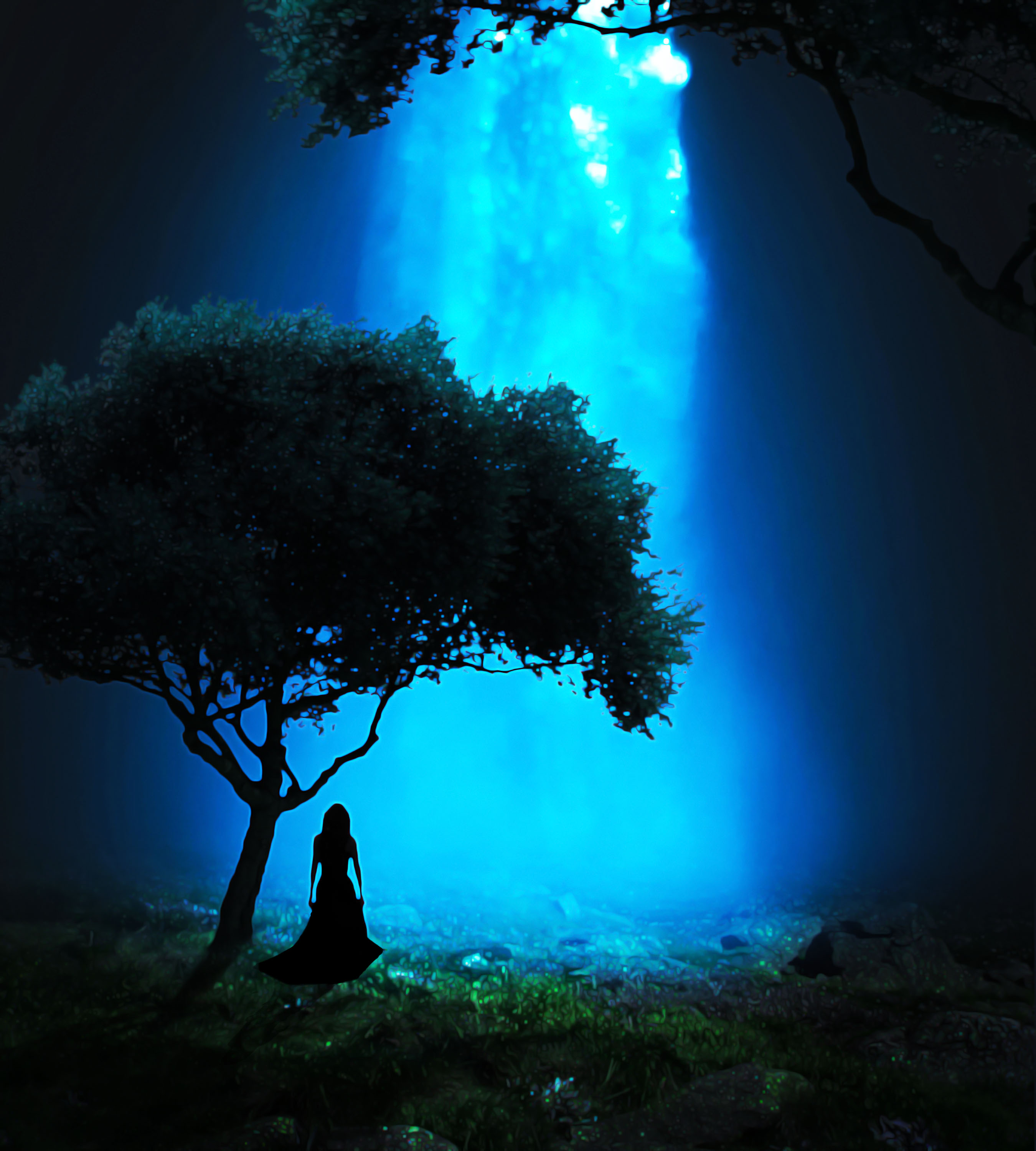 Unreal Waterfall, par Naha