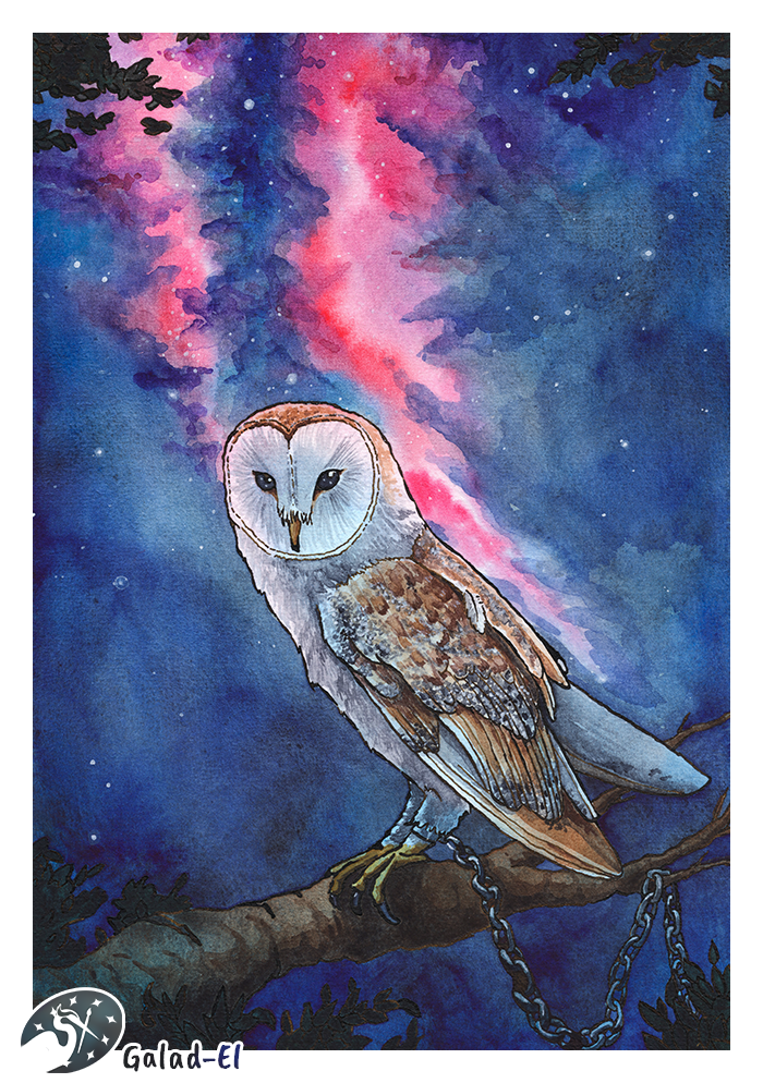 L'univers sous tes ailes, par Galad-El