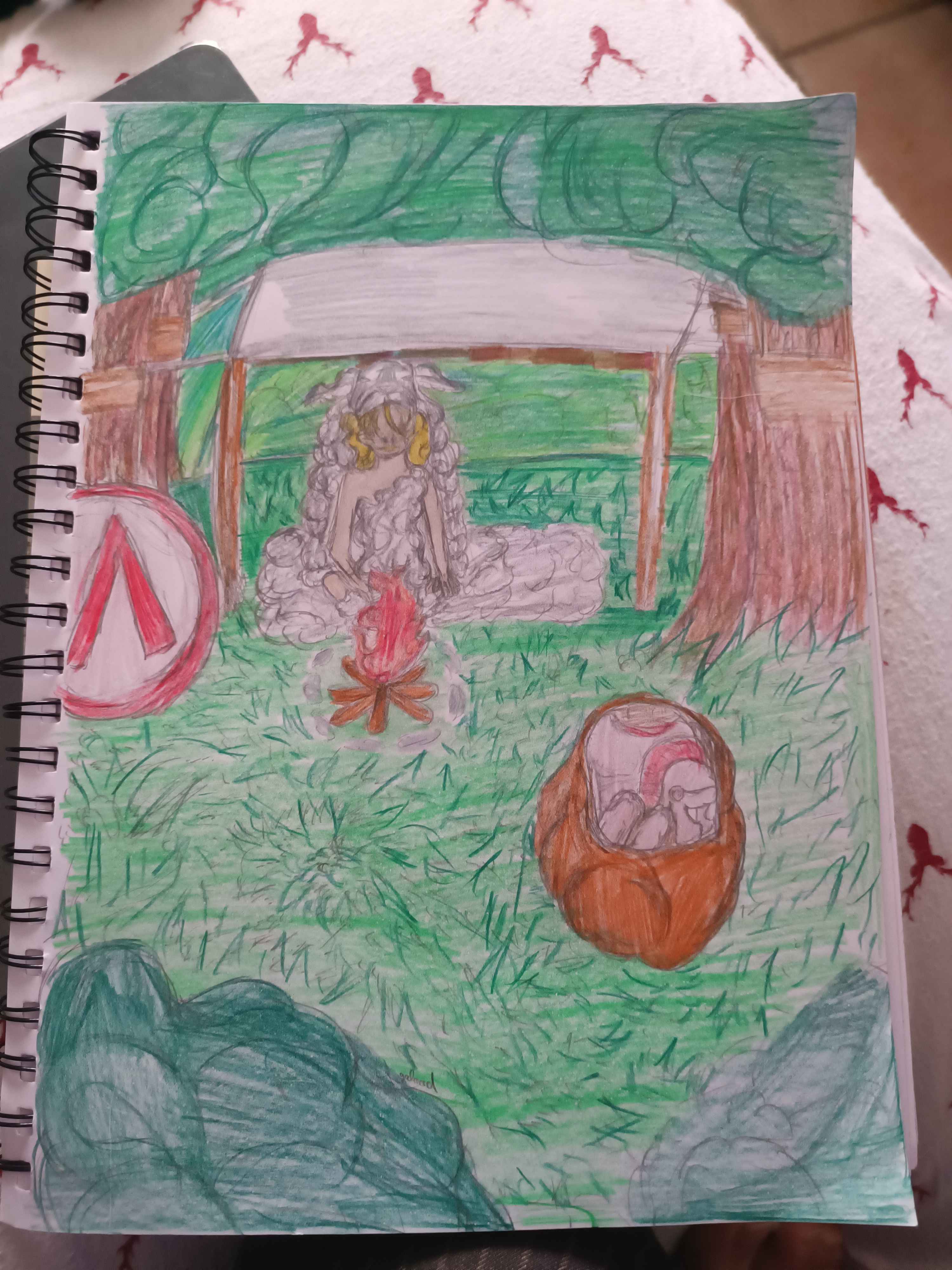 Le camp de Chrusos, par Galaad Night