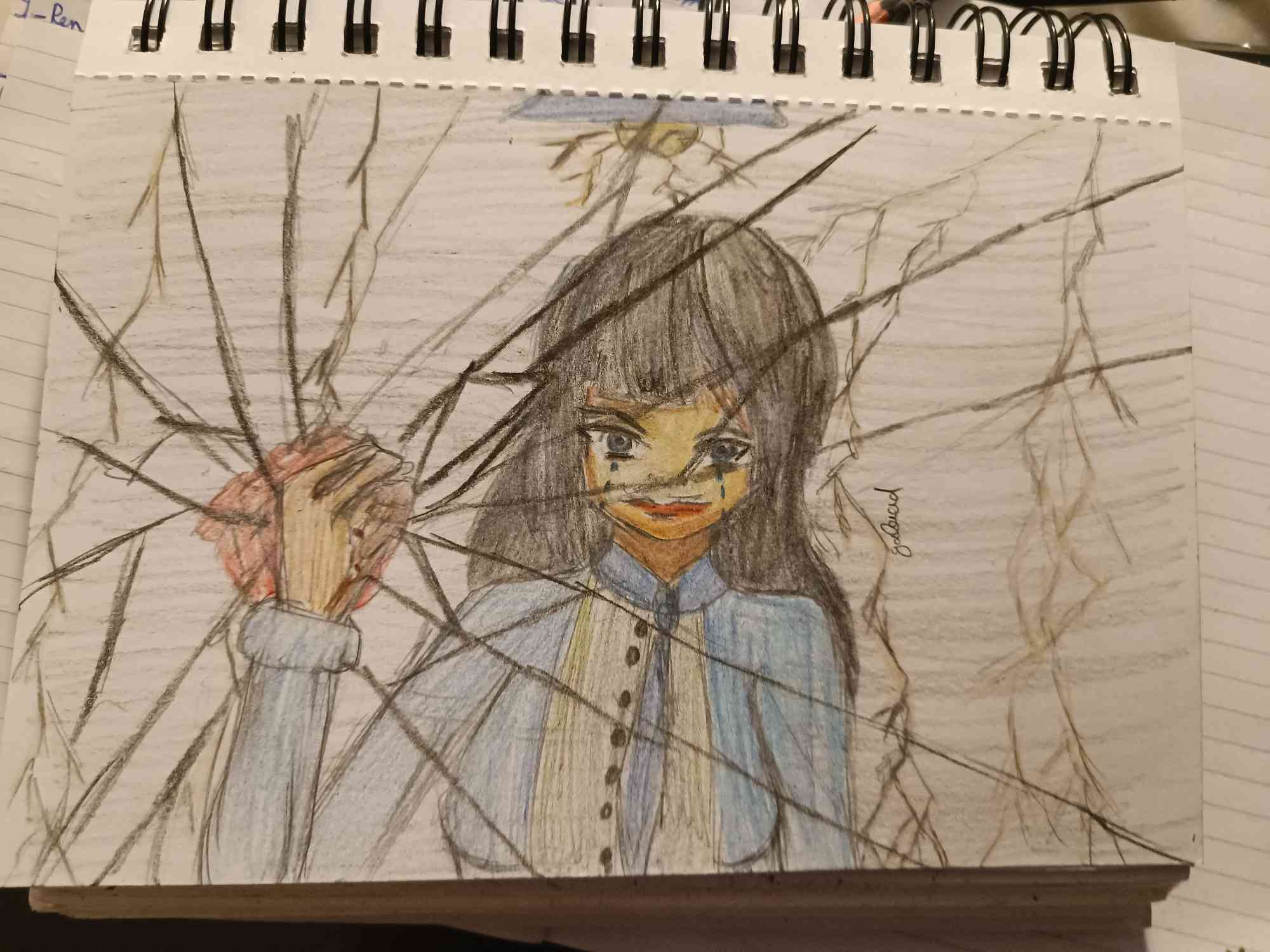 Alexandrine, la tempête brisée, par Galaad Night