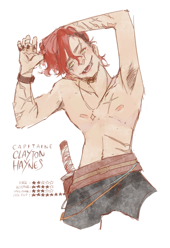 Capitaine Clayton, par Alek