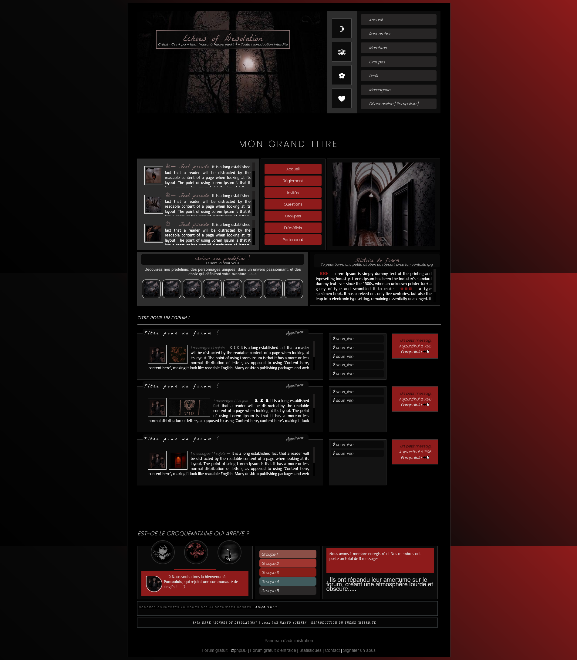 Echoes of Desolation, par Hanyo yurikin