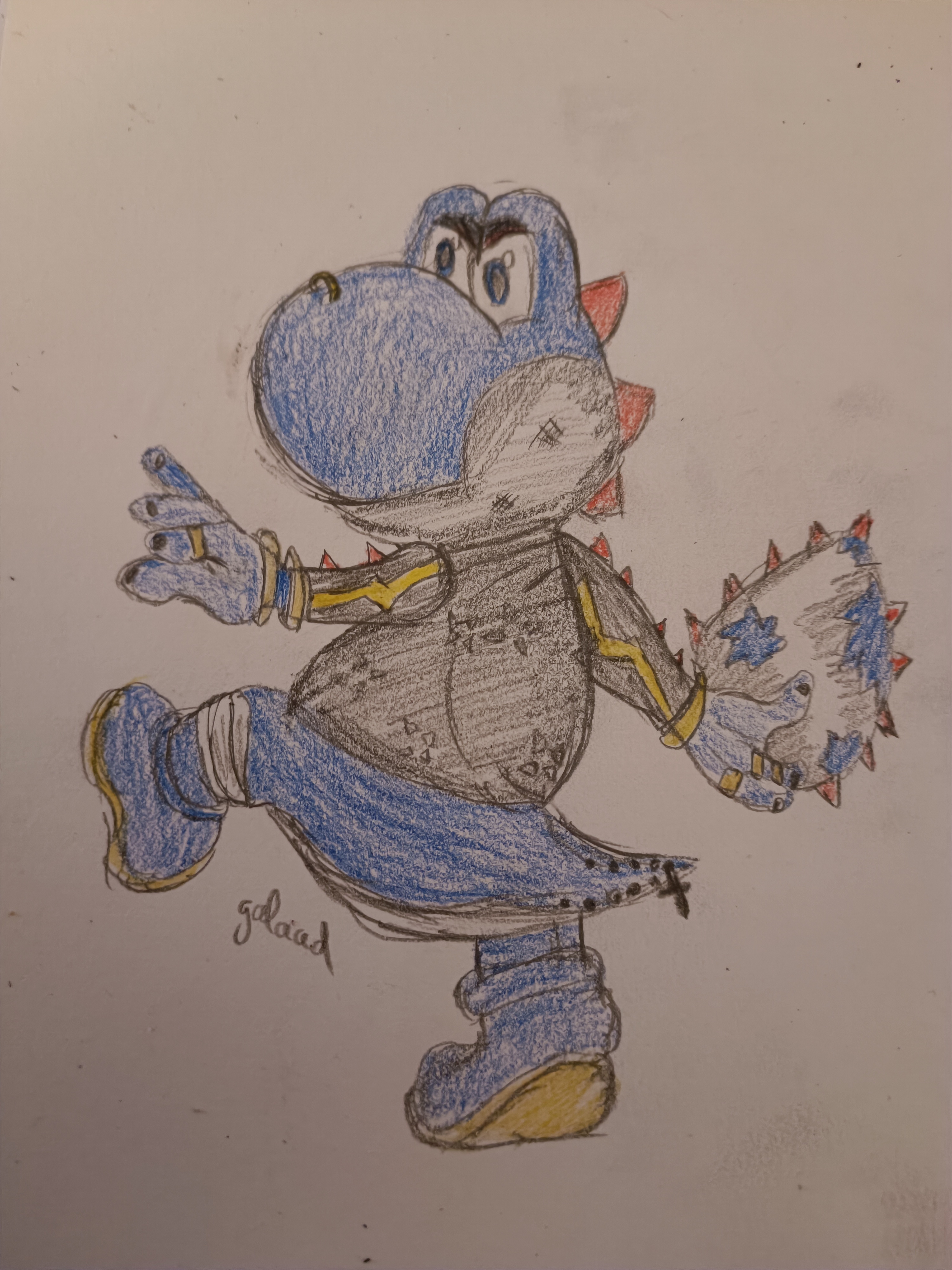 Punk Yoshi, par Galaad Night