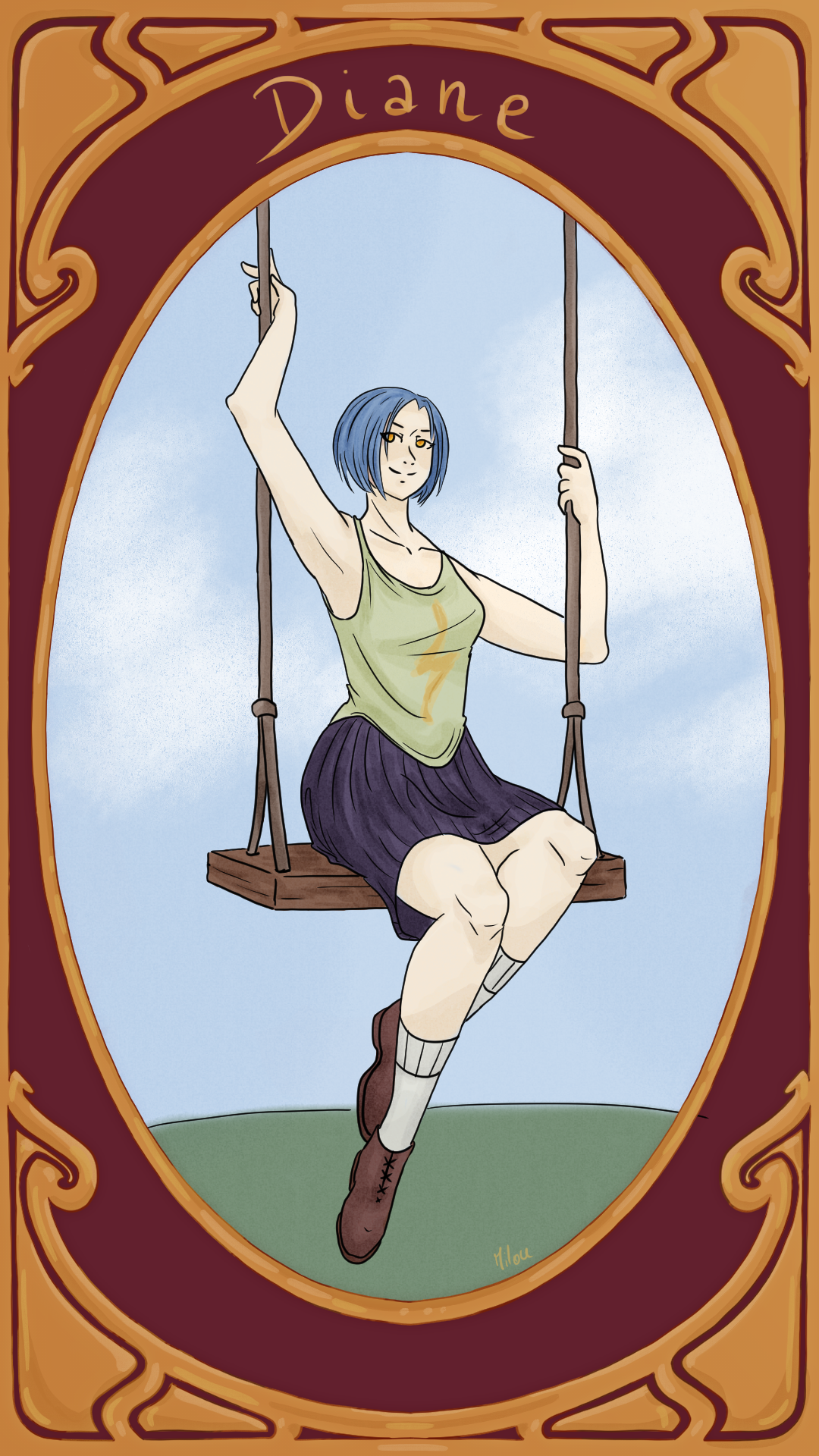 Cadeau de Noël Elexa, par Milou