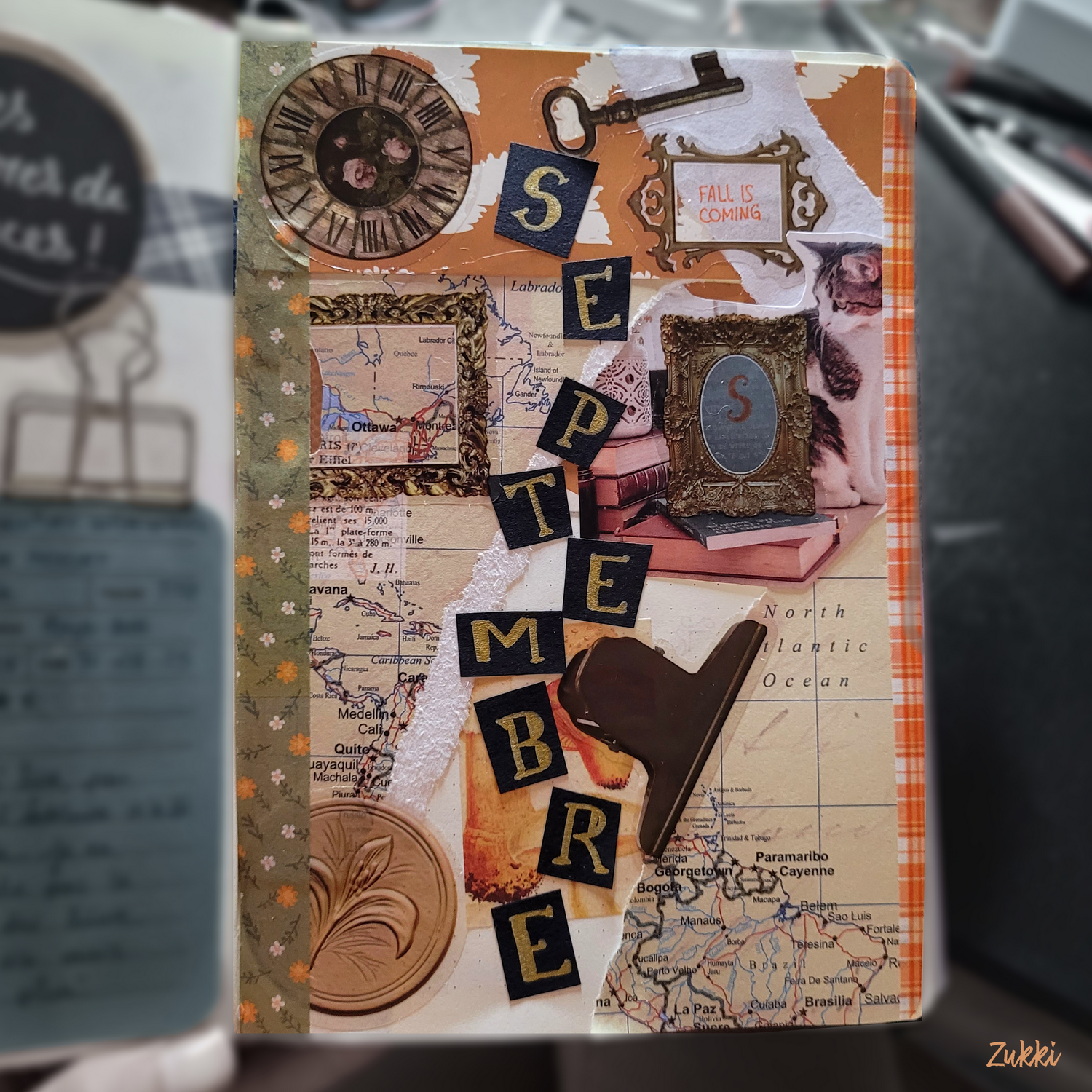 [Bullet journal] Septembre, par Zukki