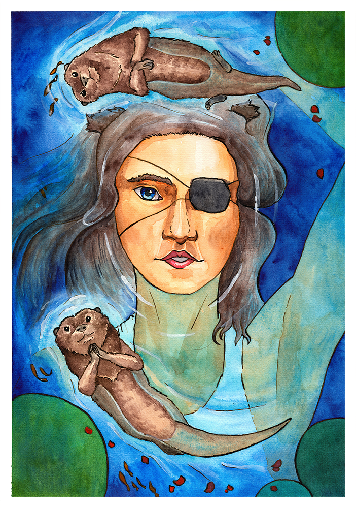 Springer et les loutres, par Galad-El