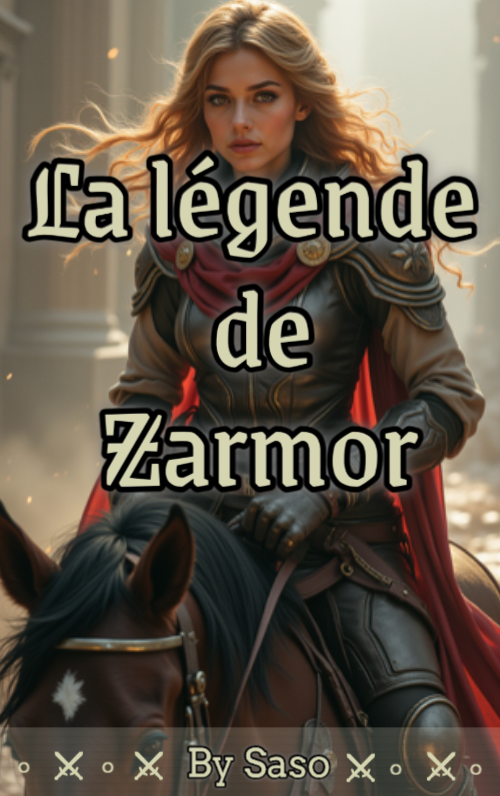 Cover "La légende de Zarmor", par Saso
