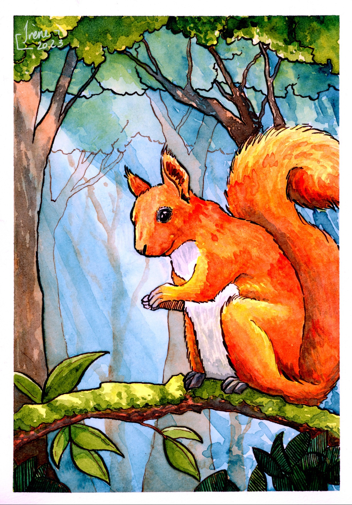 Pôtit écureuil, par Galad-El