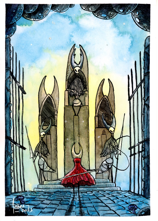 Hollow Knight (encore), par Galad-El