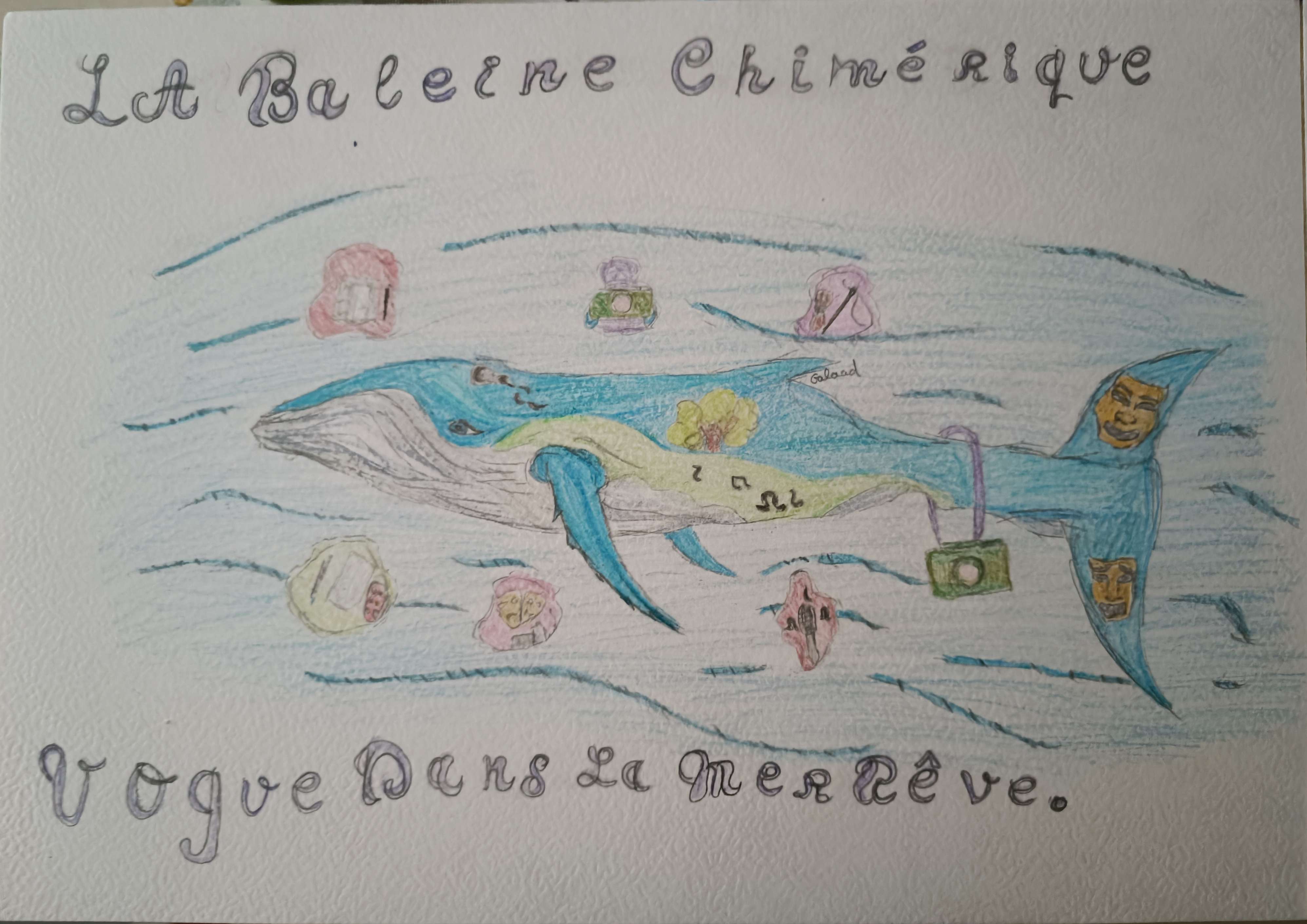 La baleine chimérique, par Galaad Night