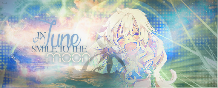 In June, smile to the moon, par Zukki