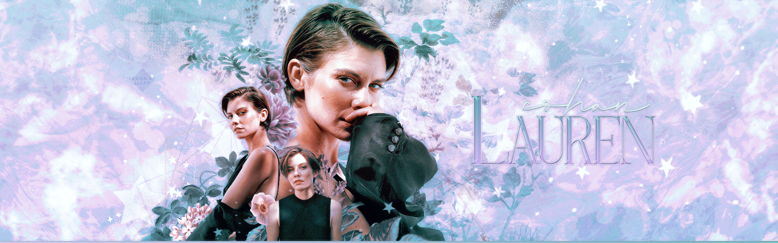Header - Lauren Cohan, par Serah