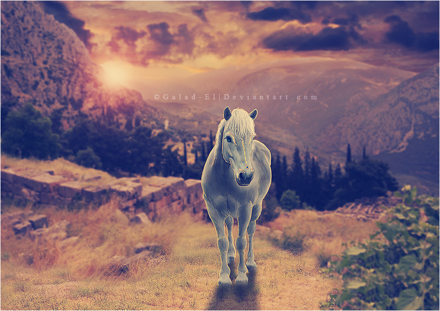 L'oracle de Delphes, par Galad-El