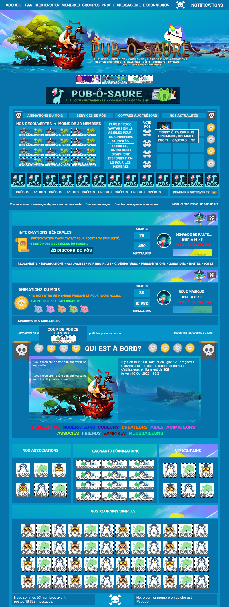 Maquette • Pirate Style | Pub-Ô-Saure, par Fraisy Sarcasm