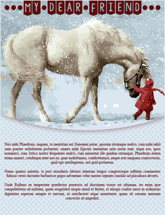 Fiche My dear friend, par Fraisy Sarcasm