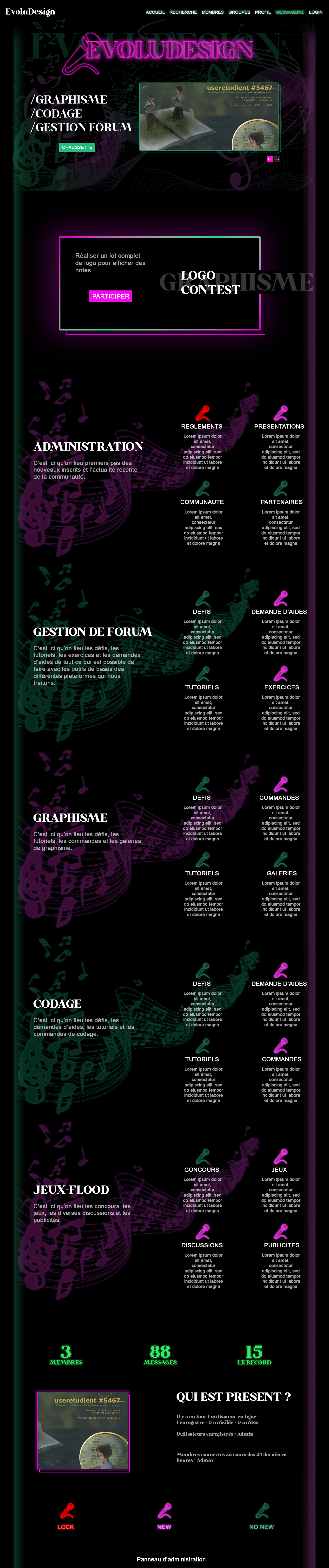 Maquette Boite de Nuit, par Ayfoth