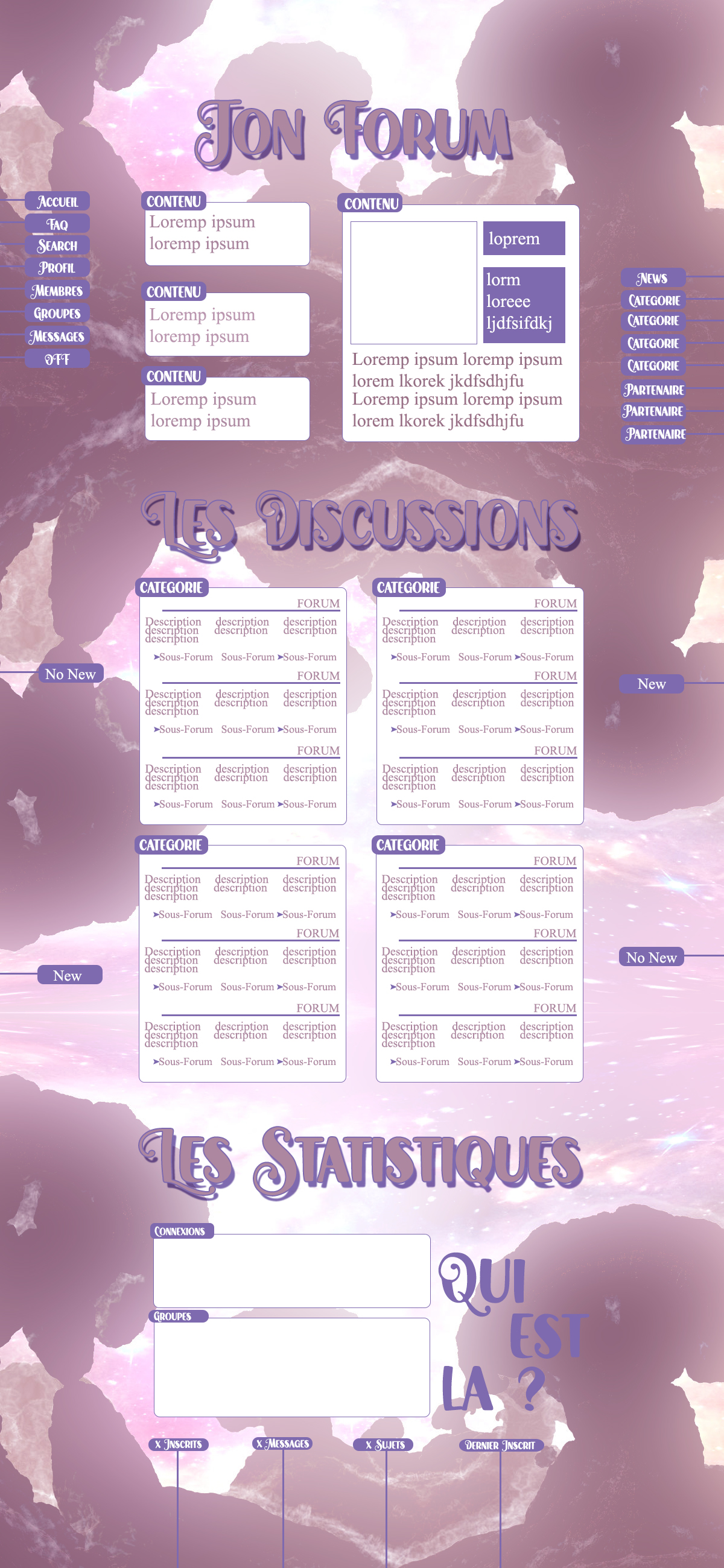 Maquette rose-violette, par Ayfoth