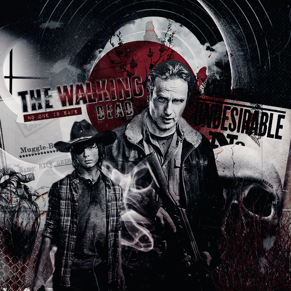 Blend - The Walking Dead, par Serah