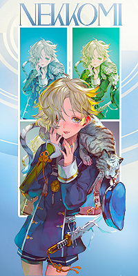 Nekkomi - Noël2021, par Azumii