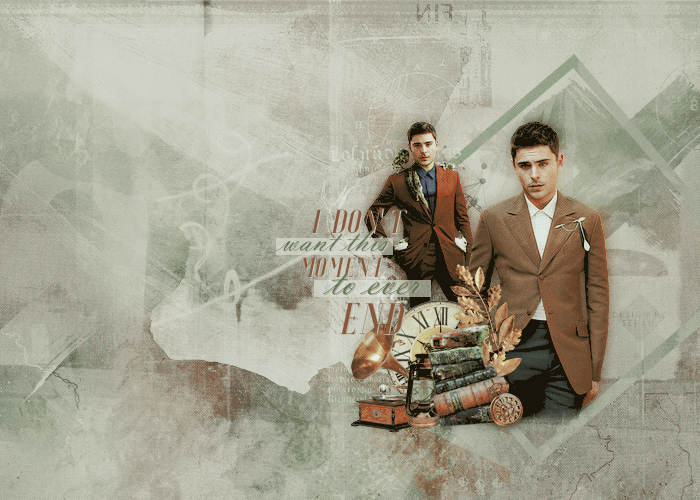 Blend - Zac Efron, par Serah