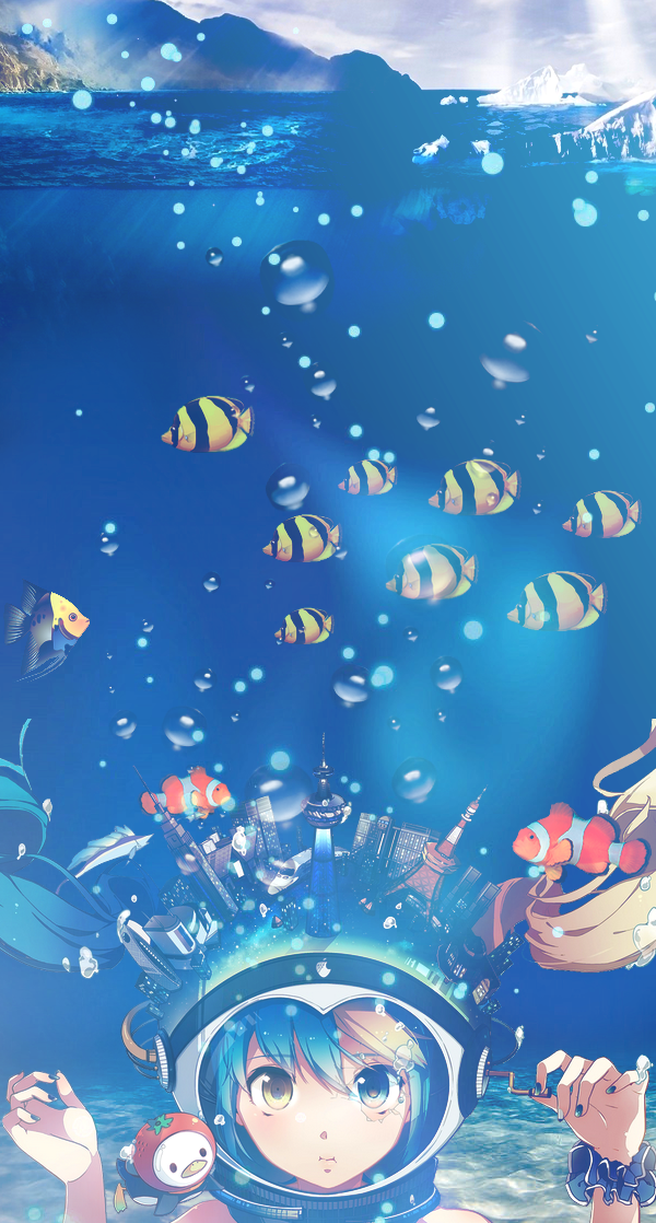 Underwater, par Aadelrun