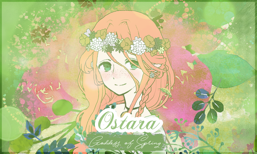 Ostara, Goddess of Spring, par Aadelrun