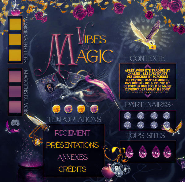 Page d'acceuil pour Forum, par Elewings