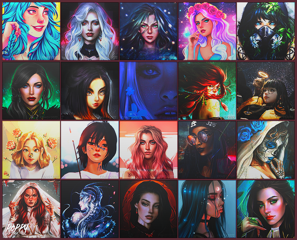 Pack d'avatars LS (Pêle-mêle), par Fraisy Sarcasm